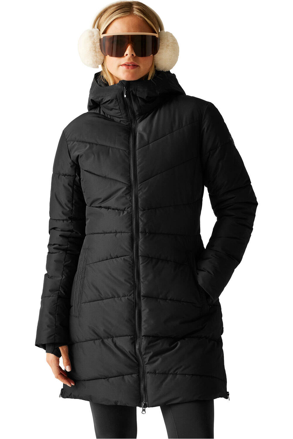 Dare2b chaqueta impermeable insulada mujer StrikingVJacket vista frontal