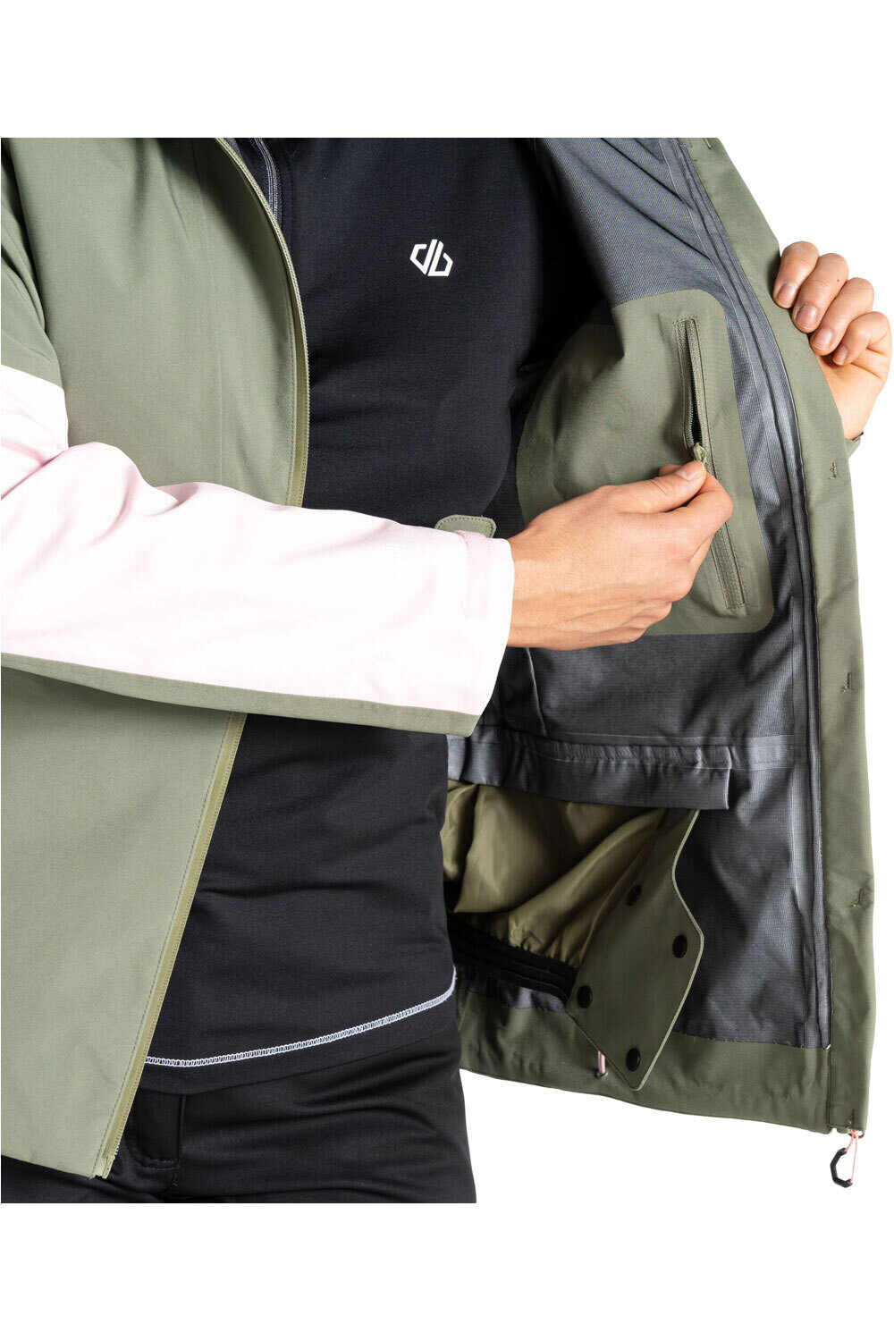 Dare2b chaqueta impermeable mujer Assert Jacket 06