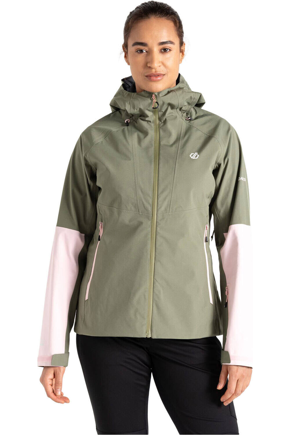 Dare2b chaqueta impermeable mujer Assert Jacket vista frontal