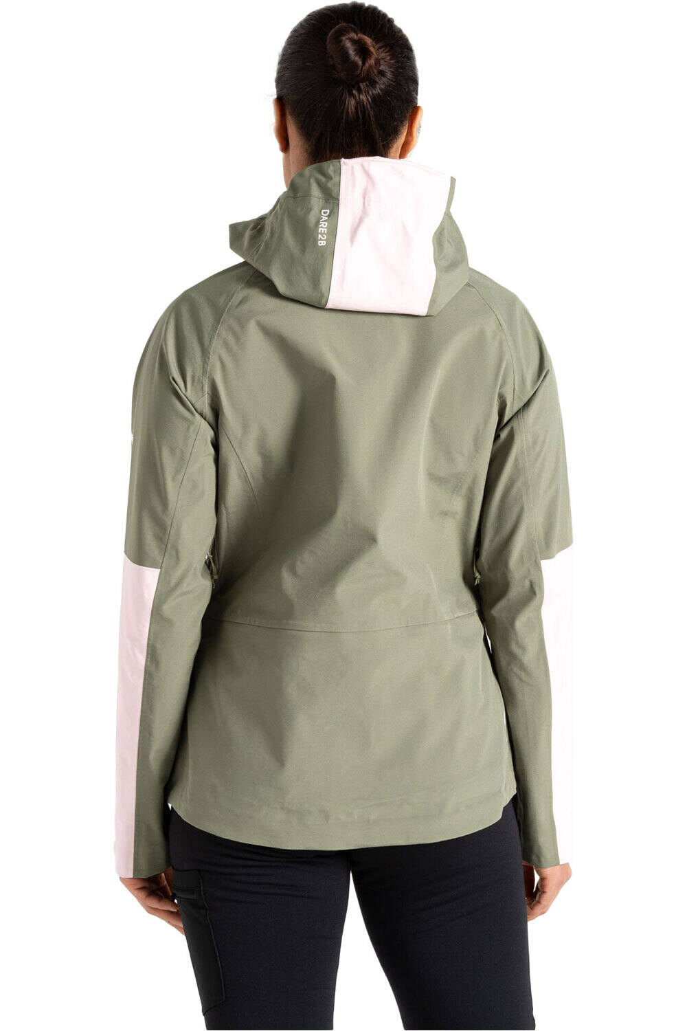 Dare2b chaqueta impermeable mujer Assert Jacket vista trasera