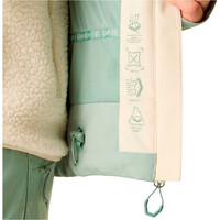 Dare2b chaqueta impermeable mujer DivergingIIJk vista detalle