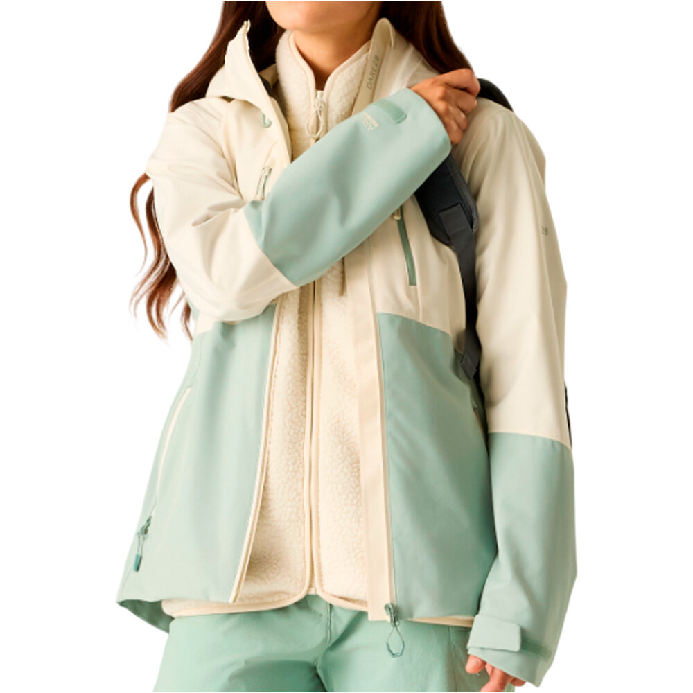 Dare2b chaqueta impermeable mujer DivergingIIJk vista frontal