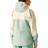 Dare2b chaqueta impermeable mujer DivergingIIJk vista trasera