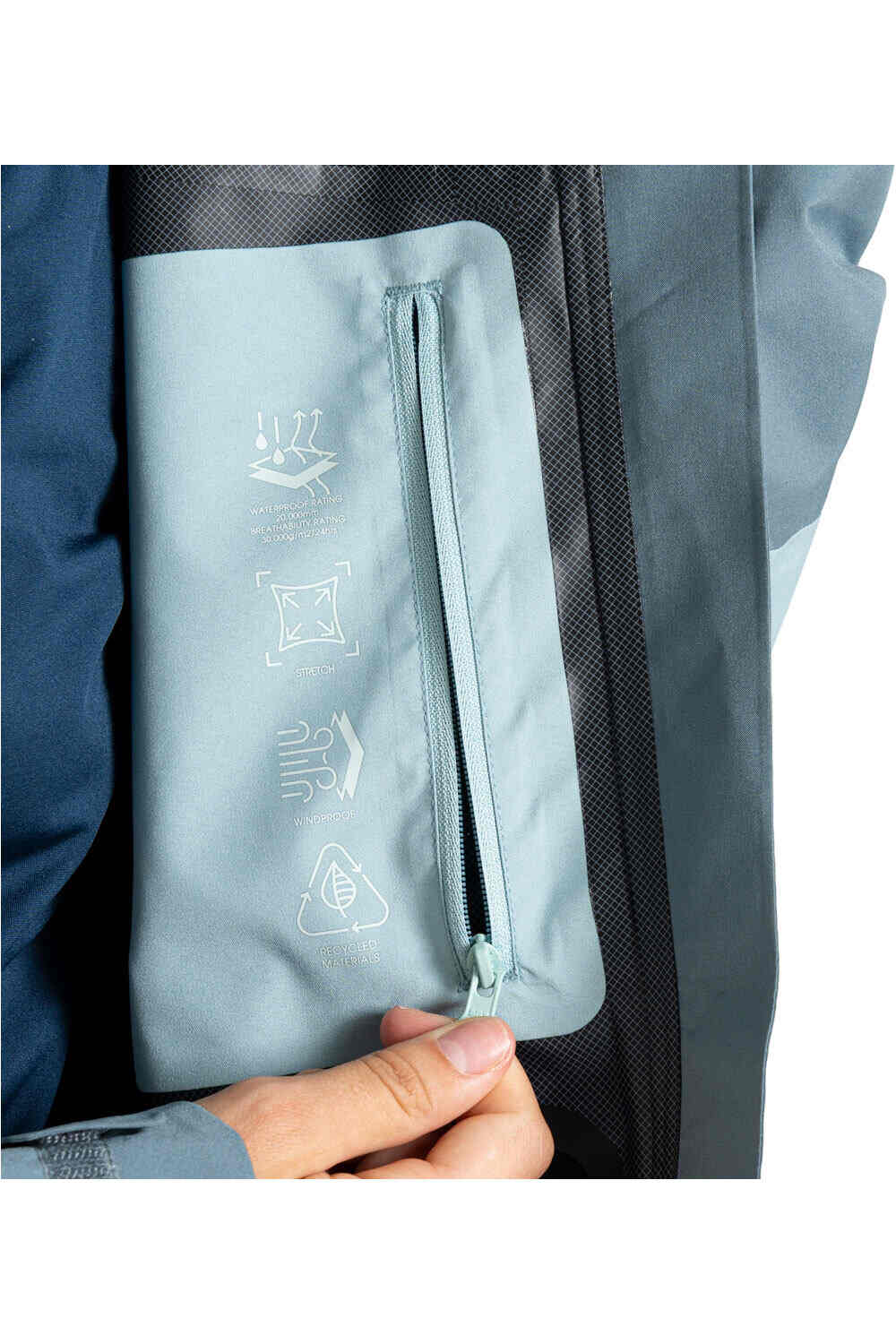 Dare2b chaqueta impermeable mujer Nomadic II Jacket 06