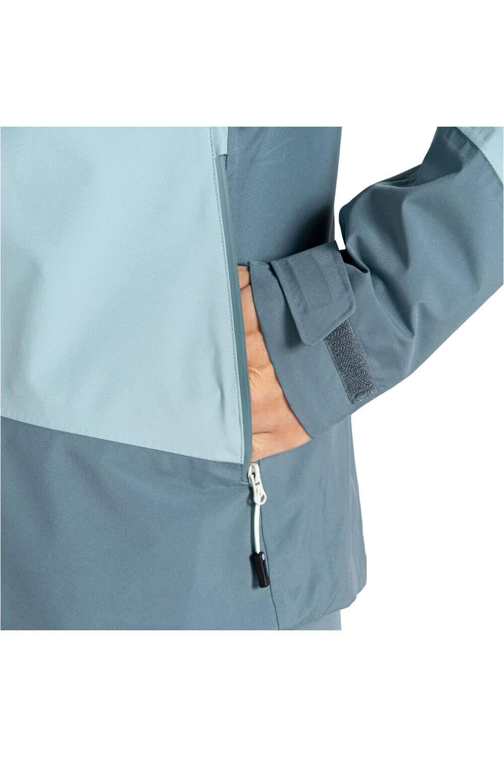 Dare2b chaqueta impermeable mujer Nomadic II Jacket vista detalle