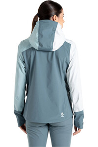 Dare2b chaqueta impermeable mujer Nomadic II Jacket vista trasera