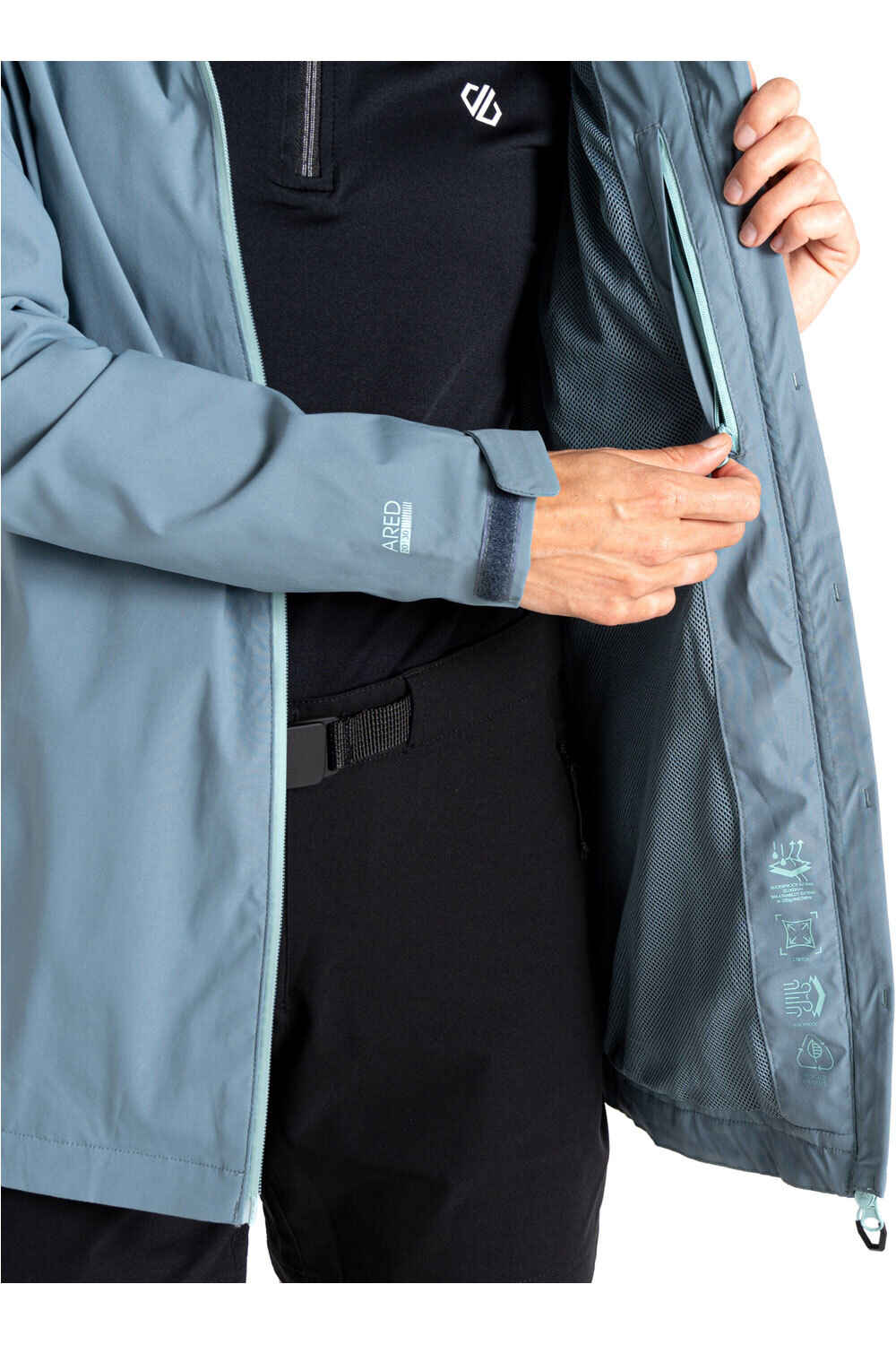 Dare2b chaqueta impermeable mujer Switch Up II Jacket 06