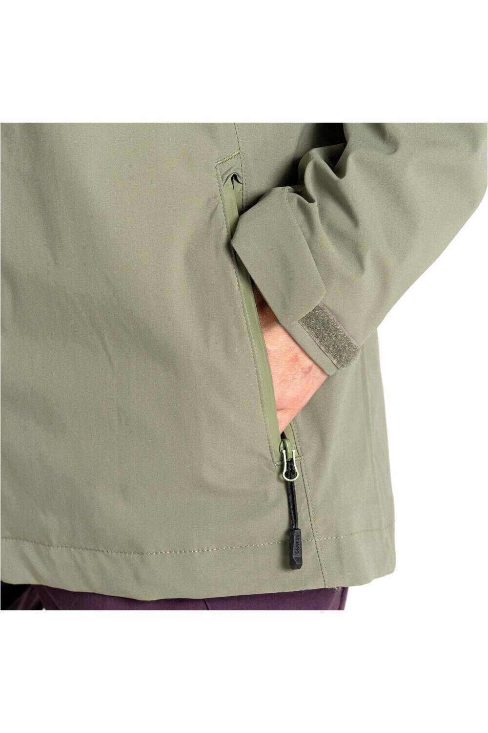 Dare2b chaqueta impermeable mujer Switch Up II Jacket vista detalle