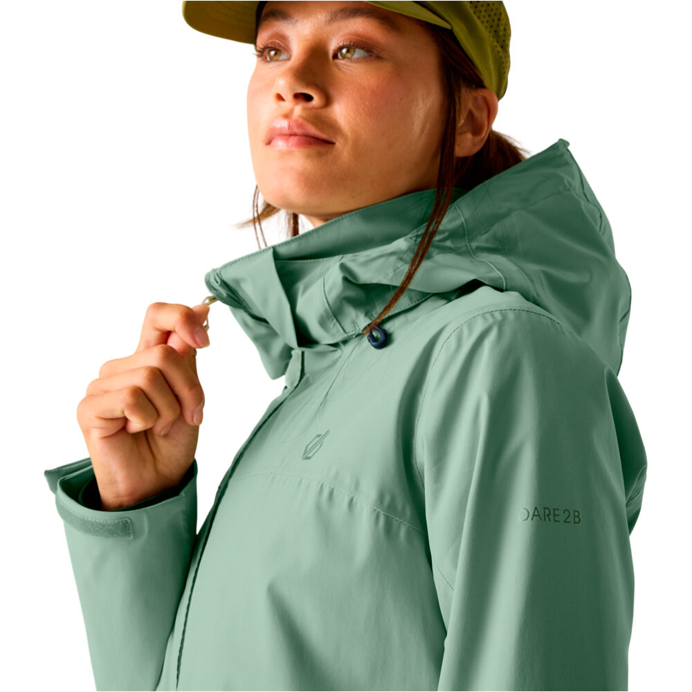 Dare2b chaqueta impermeable mujer SwitchupIIIJk vista detalle