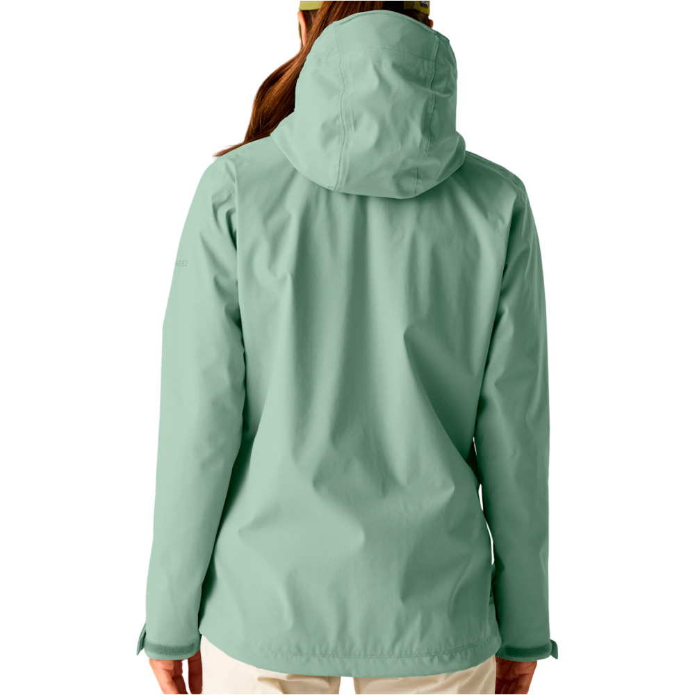 Dare2b chaqueta impermeable mujer SwitchupIIIJk vista trasera