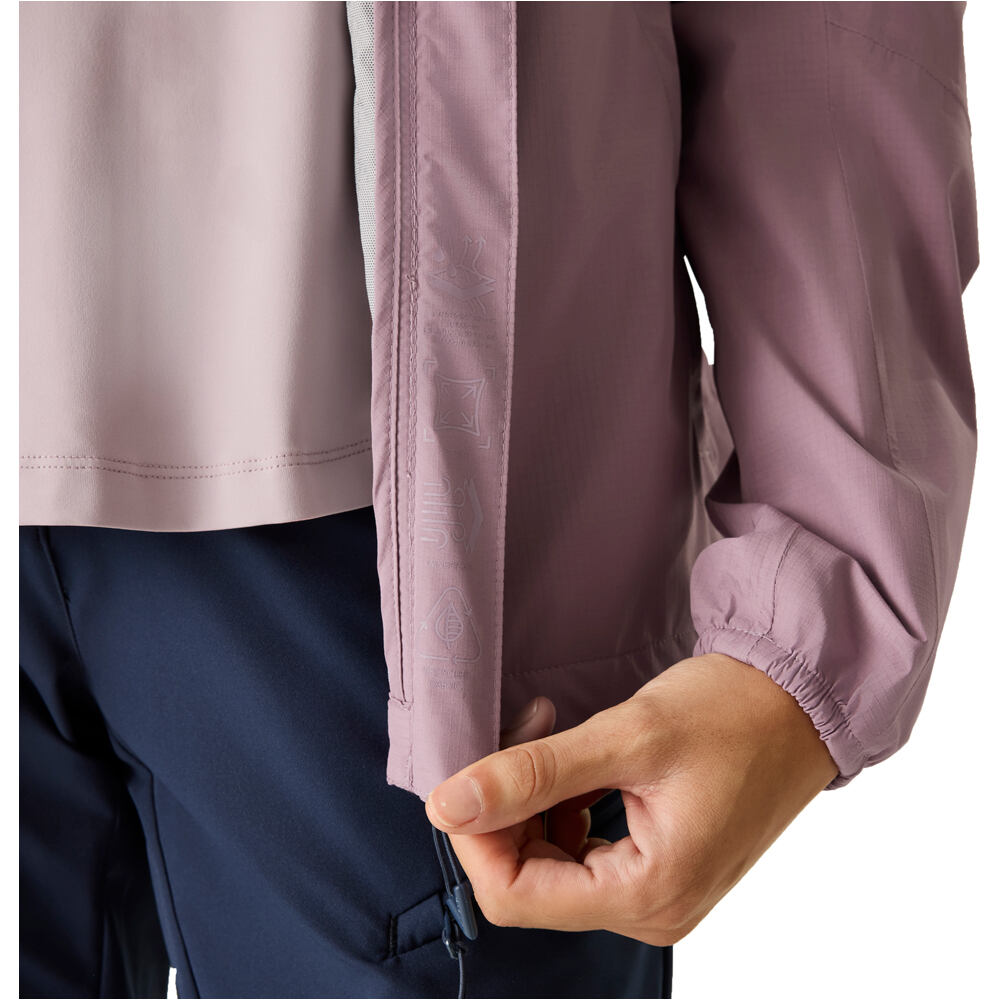 Dare2b chaqueta impermeable mujer TorrekBrthEasyJkt vista detalle