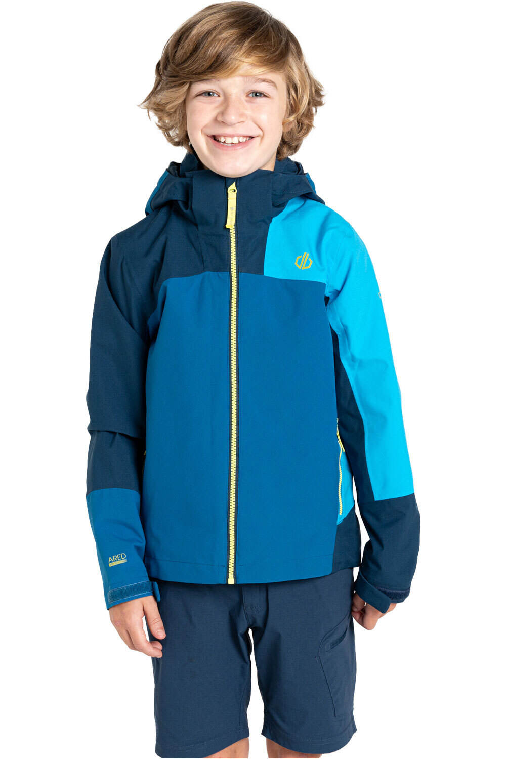 Dare2b chaqueta impermeable niño Explore II Jacket vista frontal