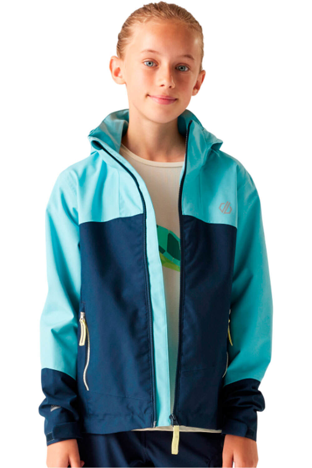 Dare2b chaqueta impermeable niño ExploreIIIjkt vista frontal