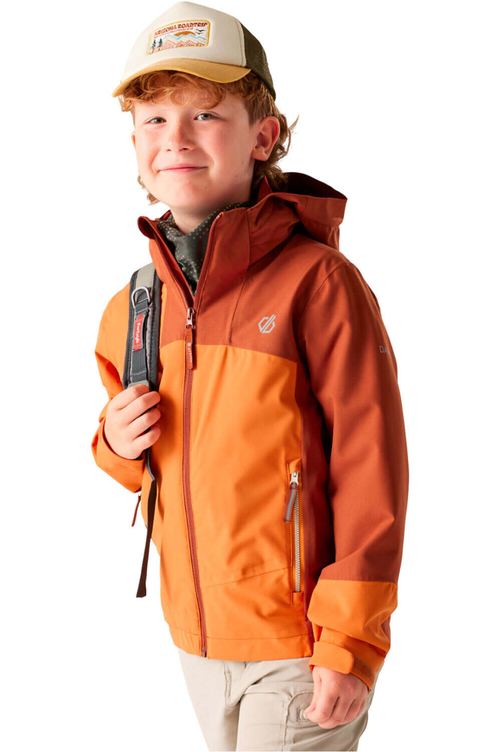 Dare2b chaqueta impermeable niño ExploreIIIjkt vista frontal