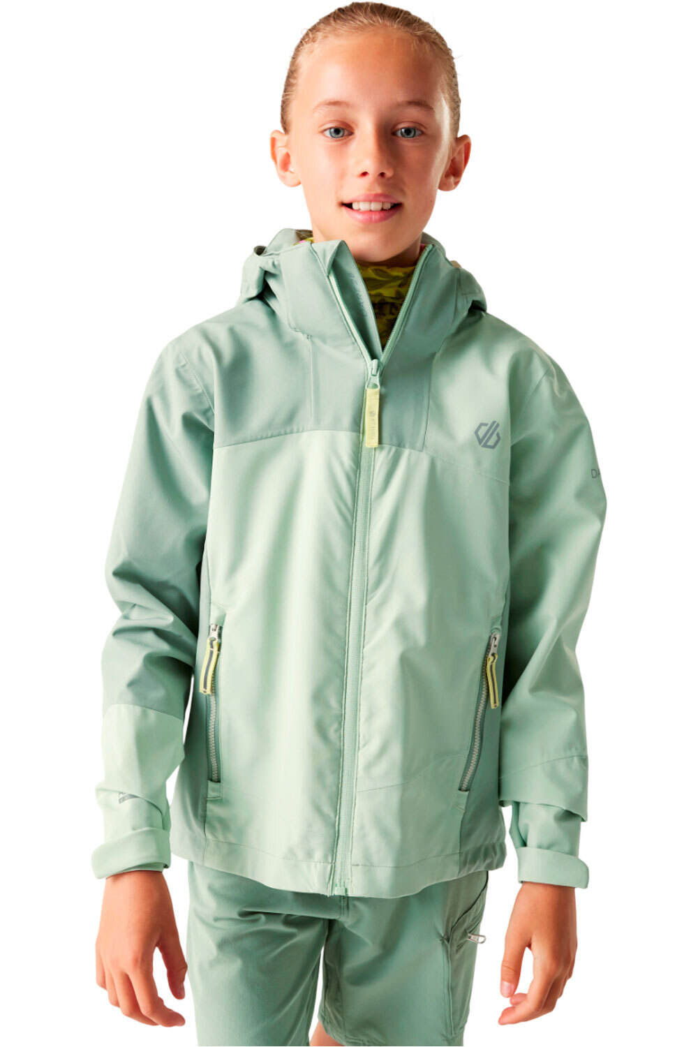 Dare2b chaqueta impermeable niño ExploreIIIjkt vista frontal