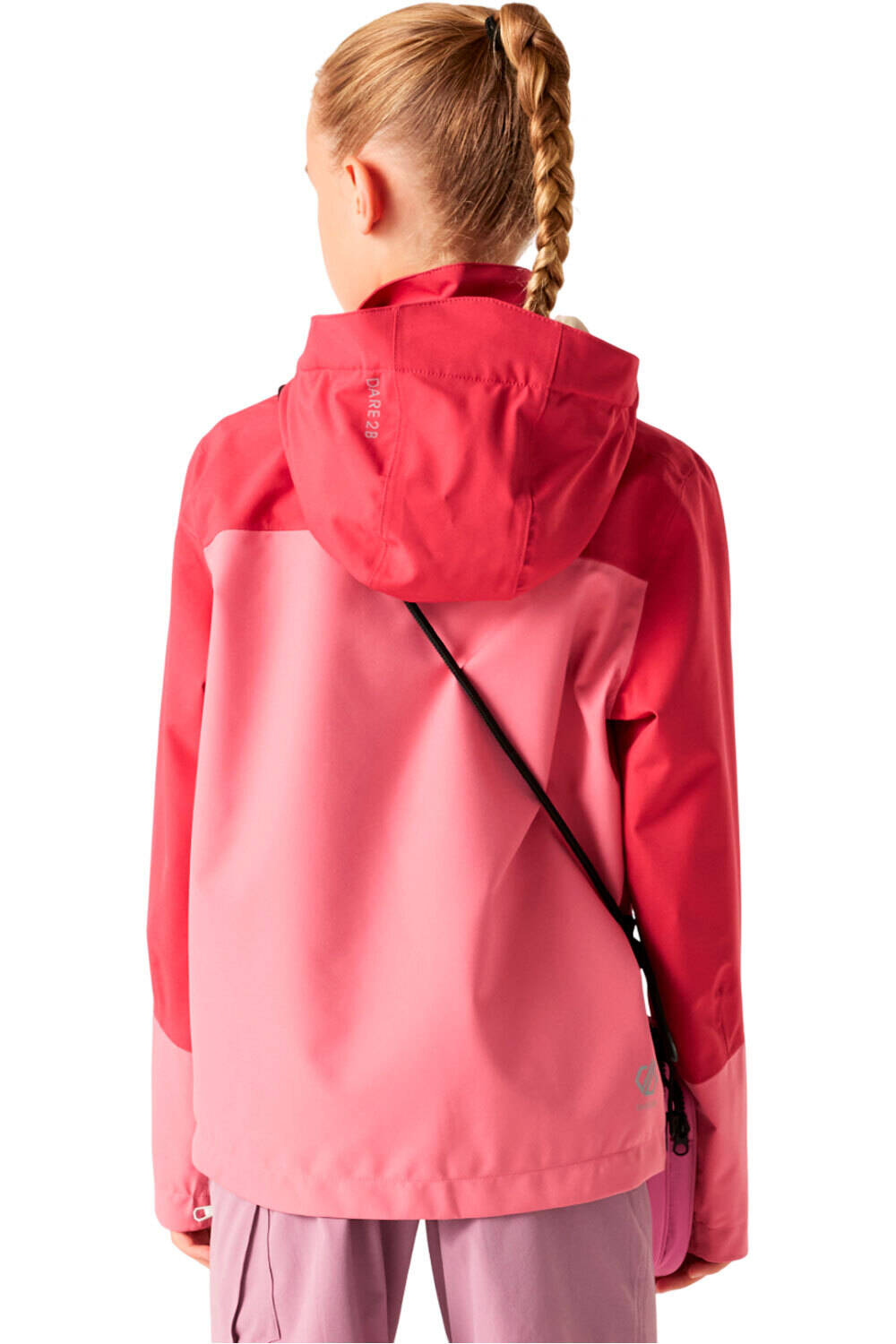 Dare2b chaqueta impermeable niño ExploreIIIjkt vista trasera