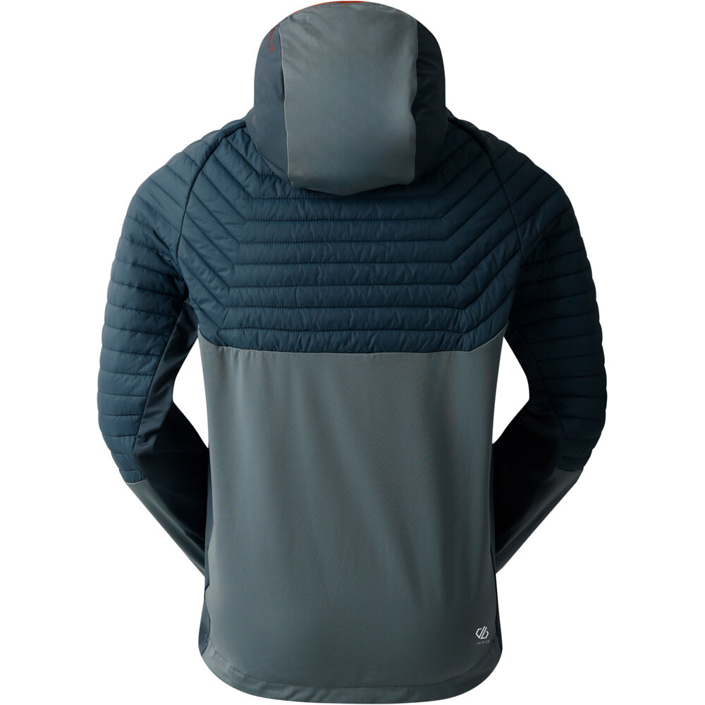 Dare2b chaqueta outdoor hombre Descending II Hybrd vista trasera