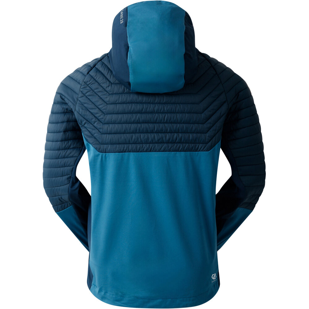Dare2b chaqueta outdoor hombre Descending II Hybrd vista trasera