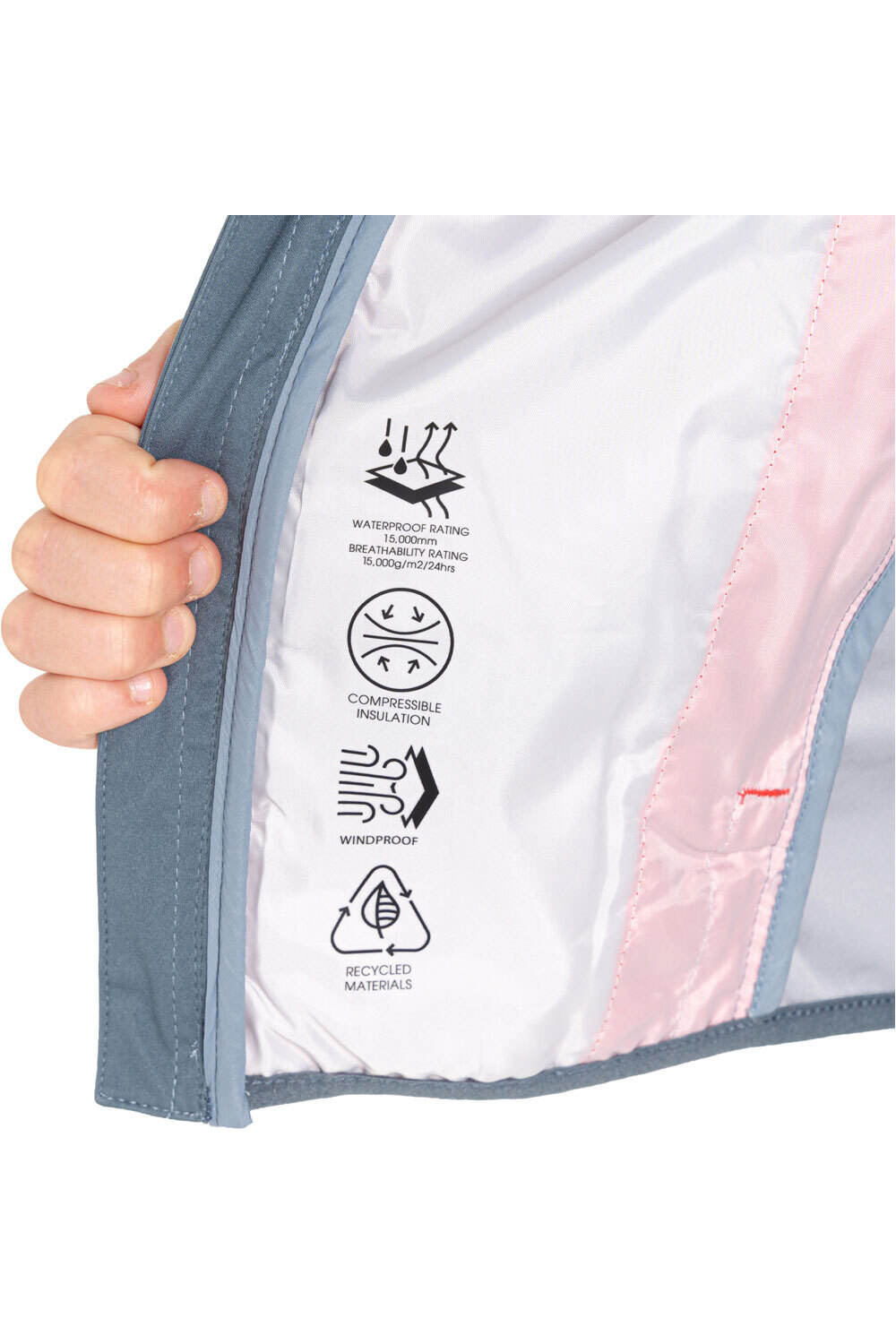 Dare2b chaqueta outdoor niño Explore II Hybrid 03