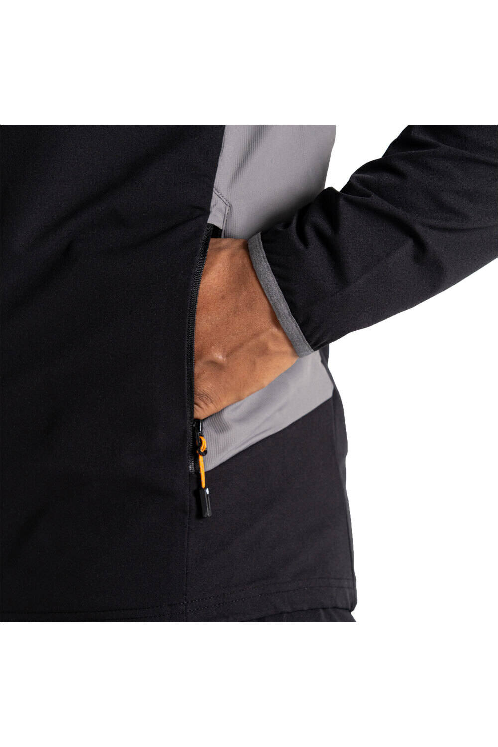 Dare2b chaqueta softshell hombre Lattitudinal III Sh vista detalle