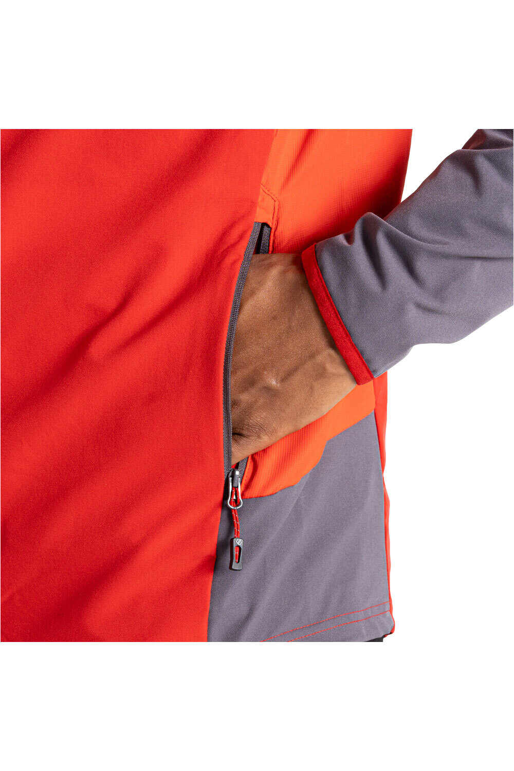 Dare2b chaqueta softshell hombre Lattitudinal III Sh vista detalle