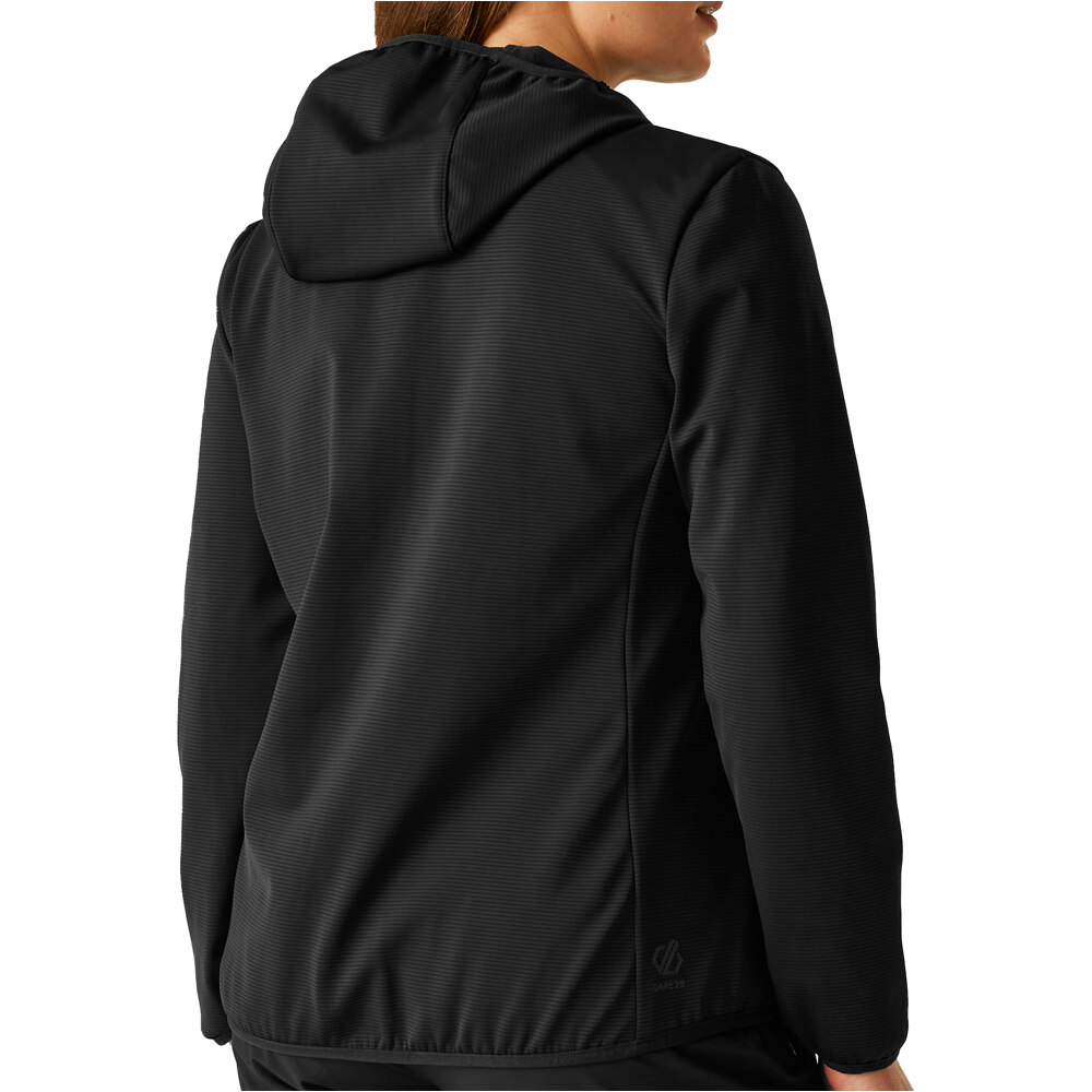 Dare2b chaqueta softshell mujer IcedSoftshell vista trasera