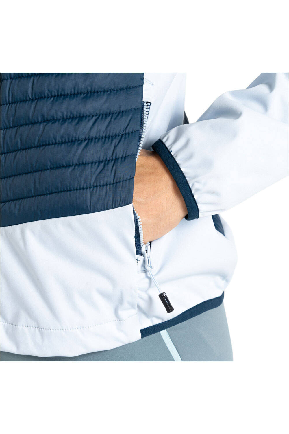 Dare2b chaqueta softshell mujer Lexan II Hybrid vista detalle