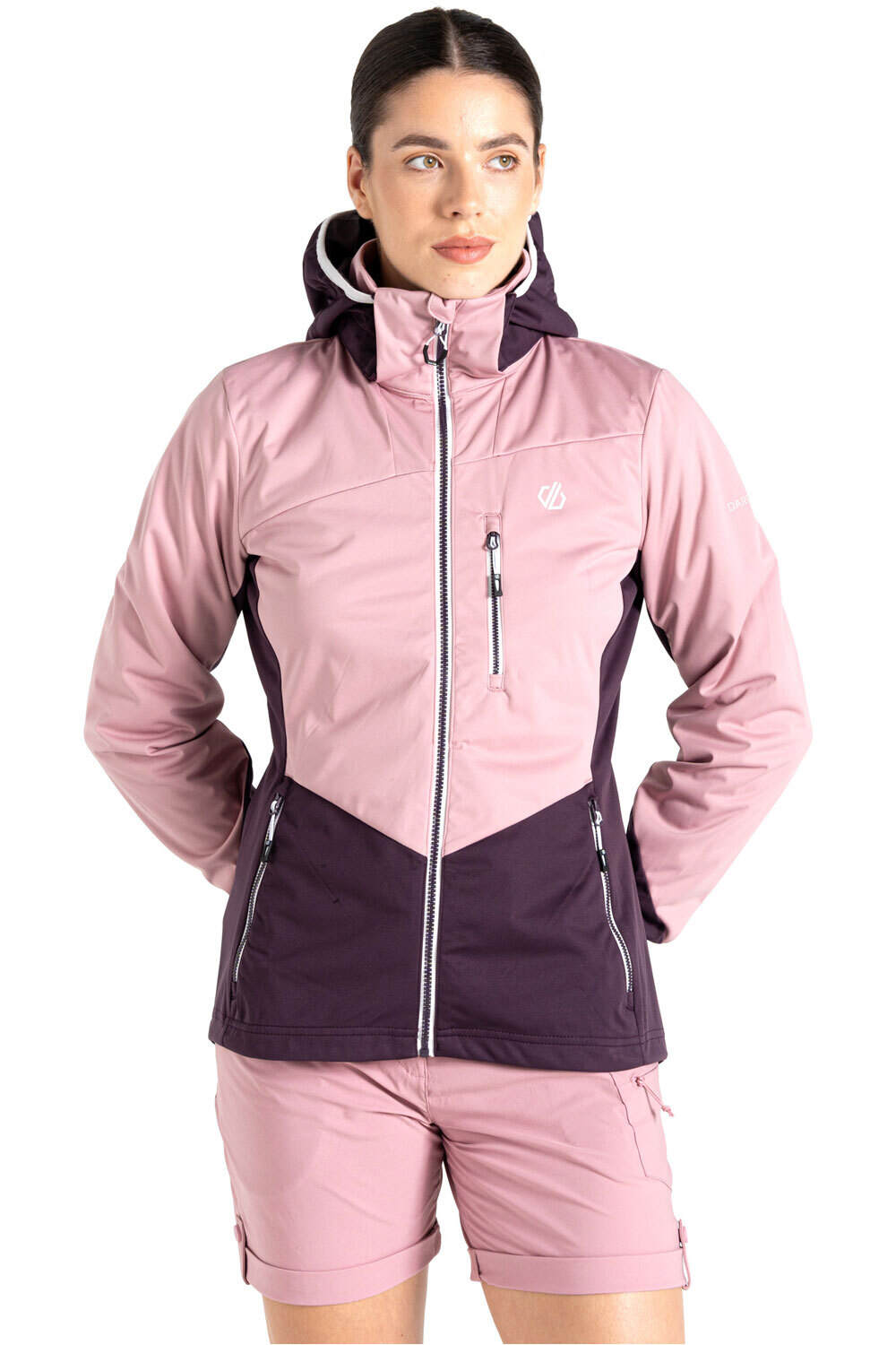 Dare2b chaqueta softshell mujer Lexan II Softshell vista frontal