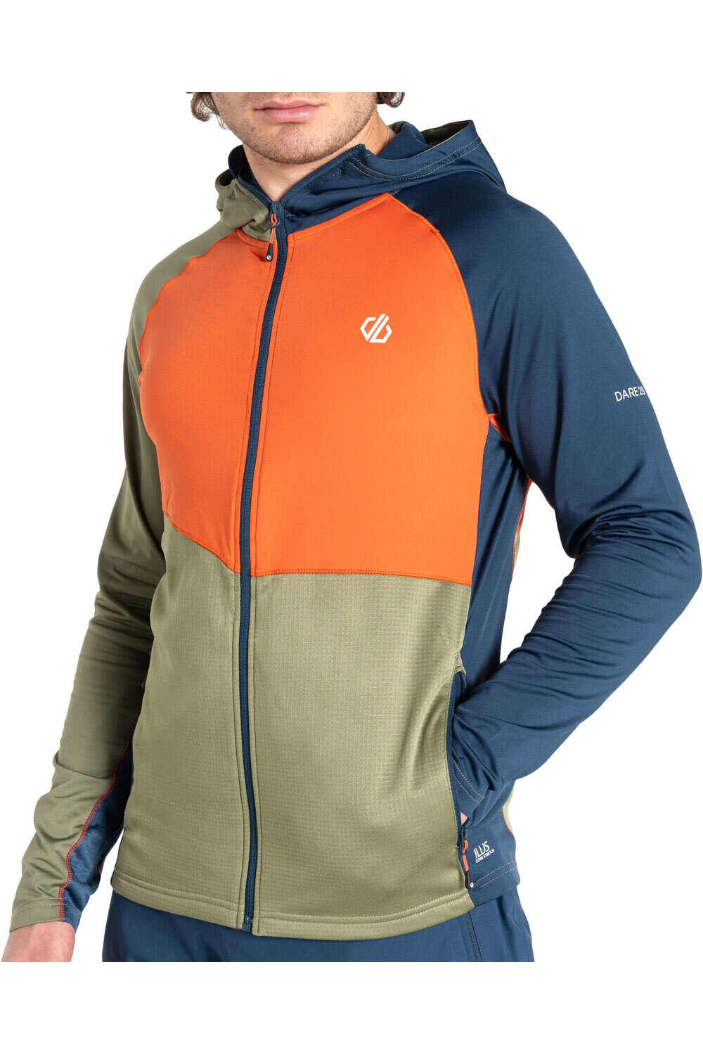 Dare2b forro polar hombre Assimilate III Cr St vista detalle