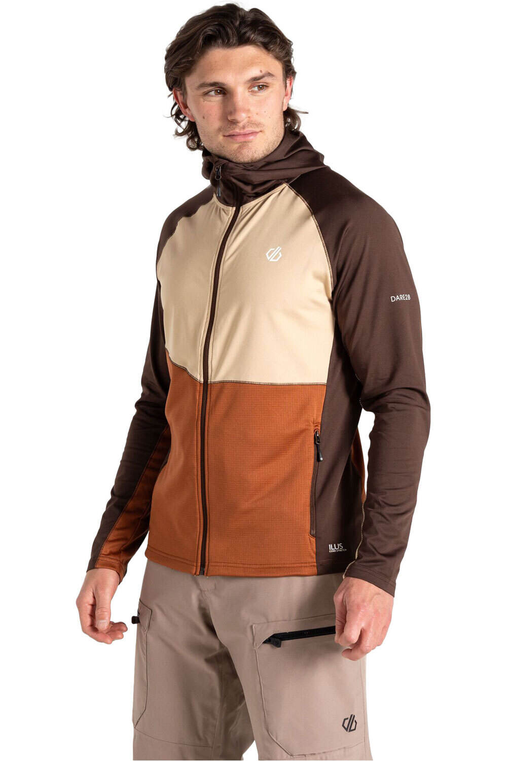 Dare2b forro polar hombre Assimilate III Cr St vista frontal