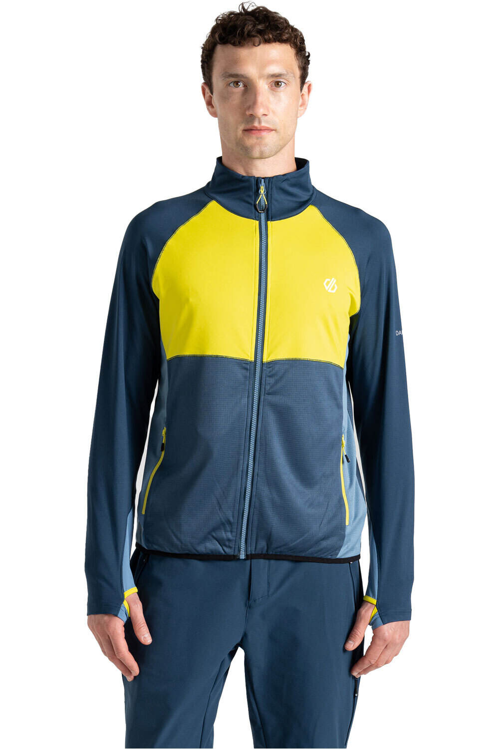 Dare2b forro polar hombre Substratum II Cr Str vista frontal