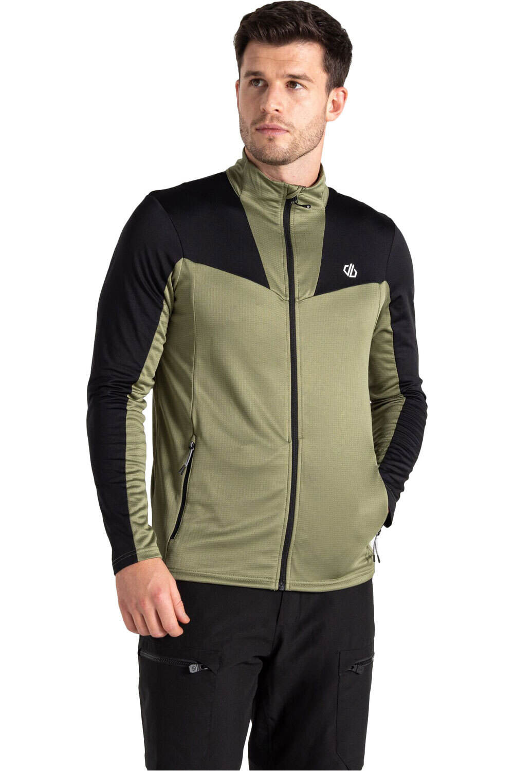 Dare2b forro polar hombre Substratum III Cr St vista frontal