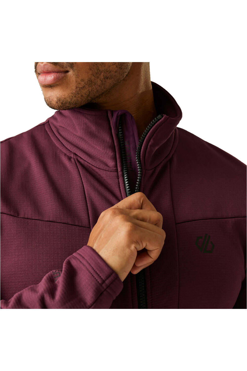 Dare2b forro polar hombre SubstratumVStrMid vista detalle