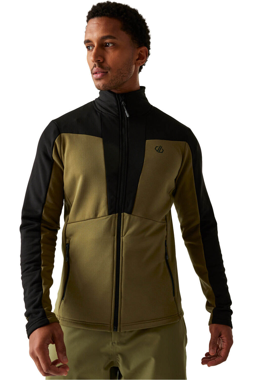 Dare2b forro polar hombre SubstratumVStrMid vista frontal