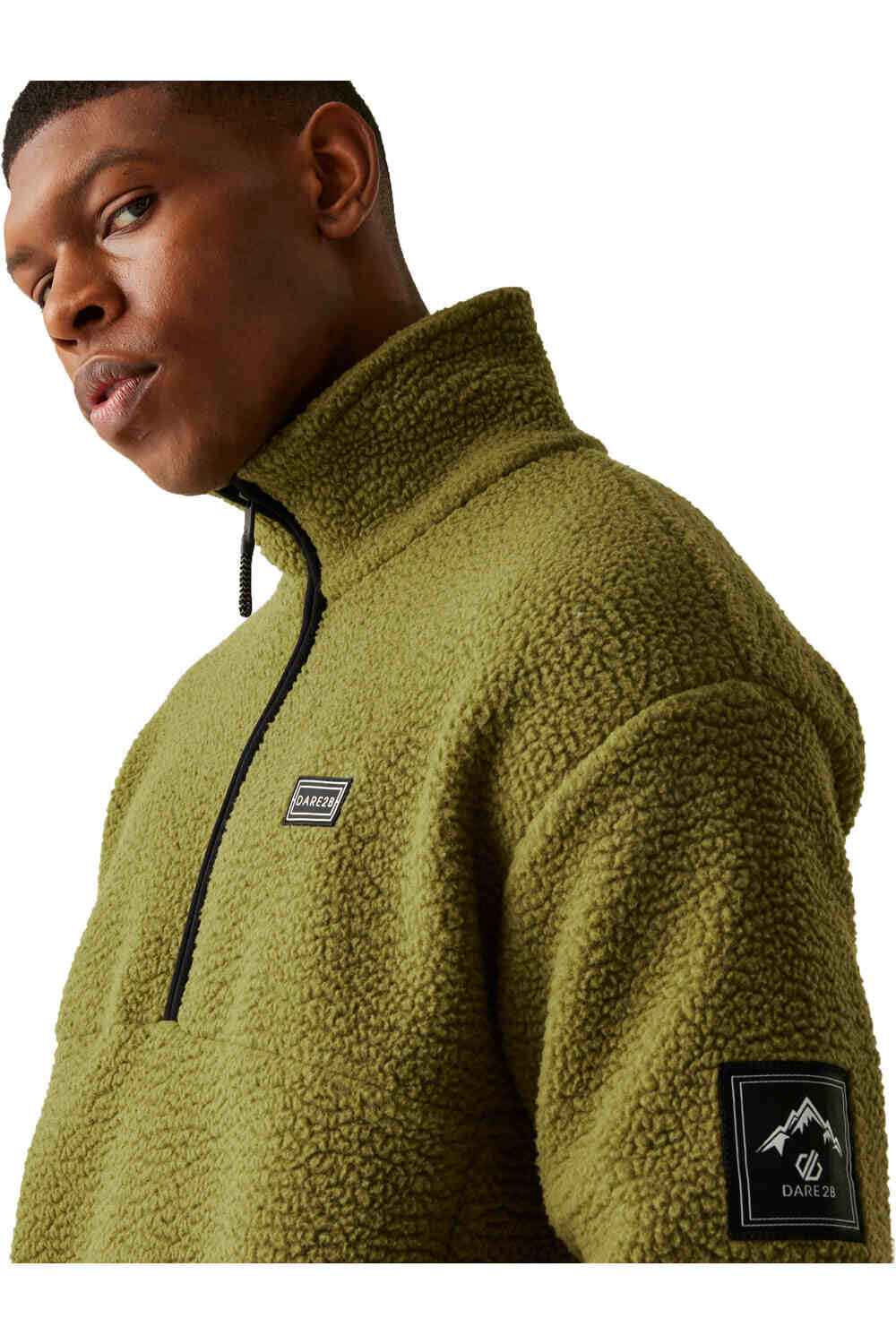 Dare2b forro polar hombre TwinTip1/2Fle vista detalle