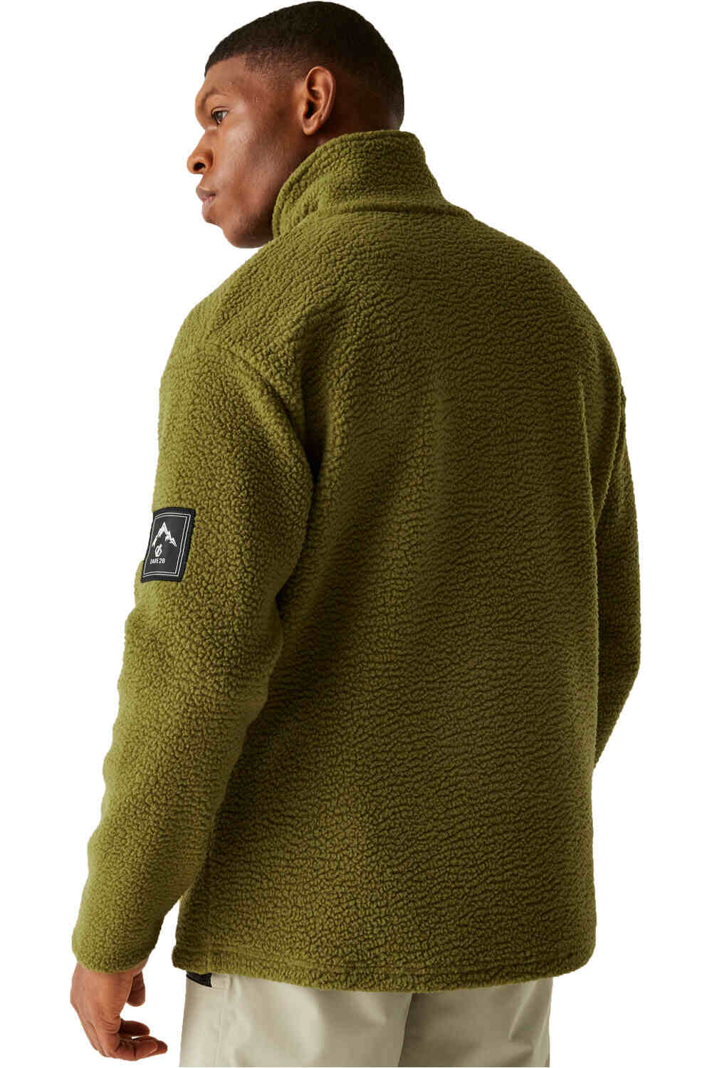 Dare2b forro polar hombre TwinTip1/2Fle vista trasera