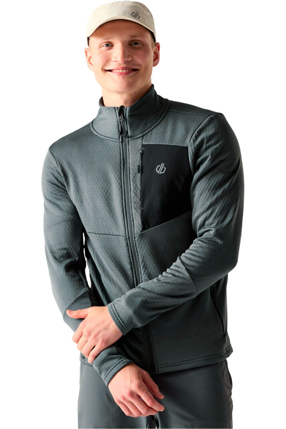 Dare2b forro polar hombre VentureStrMdlyr vista frontal