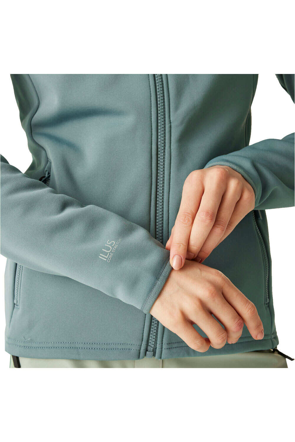 Dare2b forro polar mujer DensityCoreStrtch vista detalle