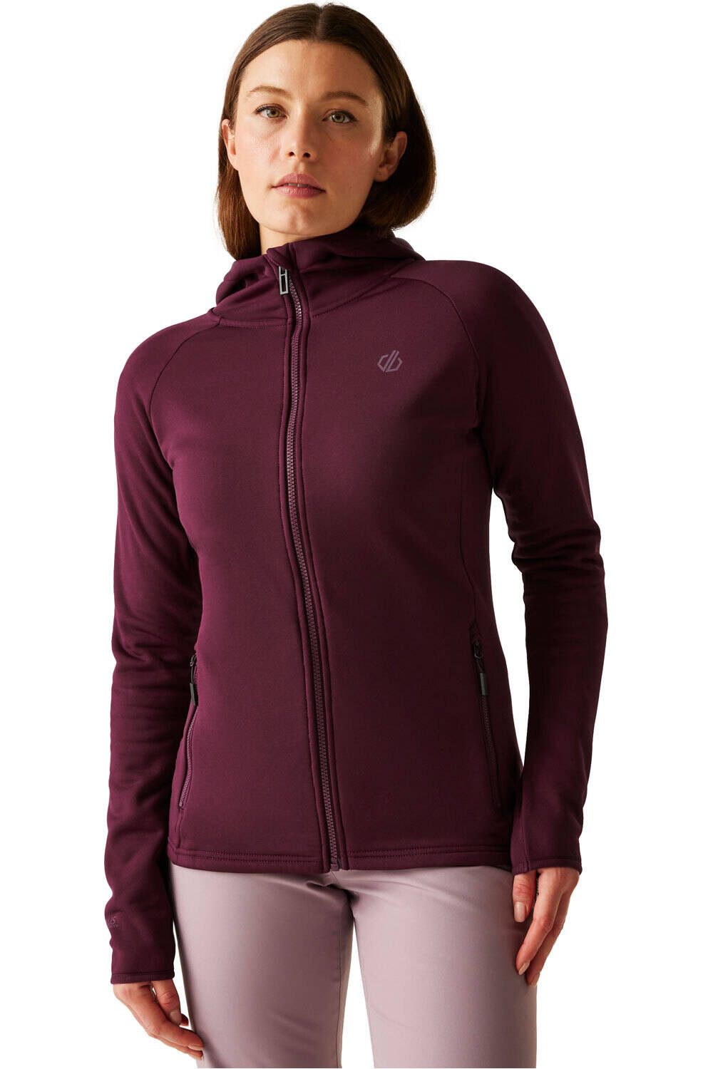 Dare2b forro polar mujer DensityCoreStrtch vista frontal