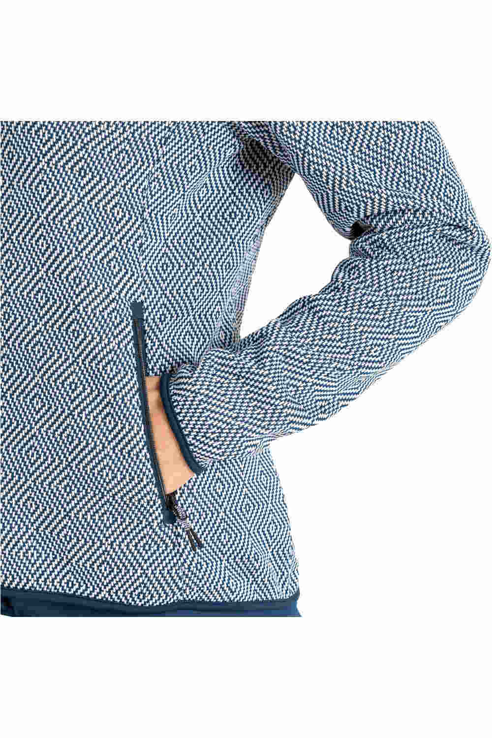 Dare2b forro polar mujer Descend Sweater vista detalle