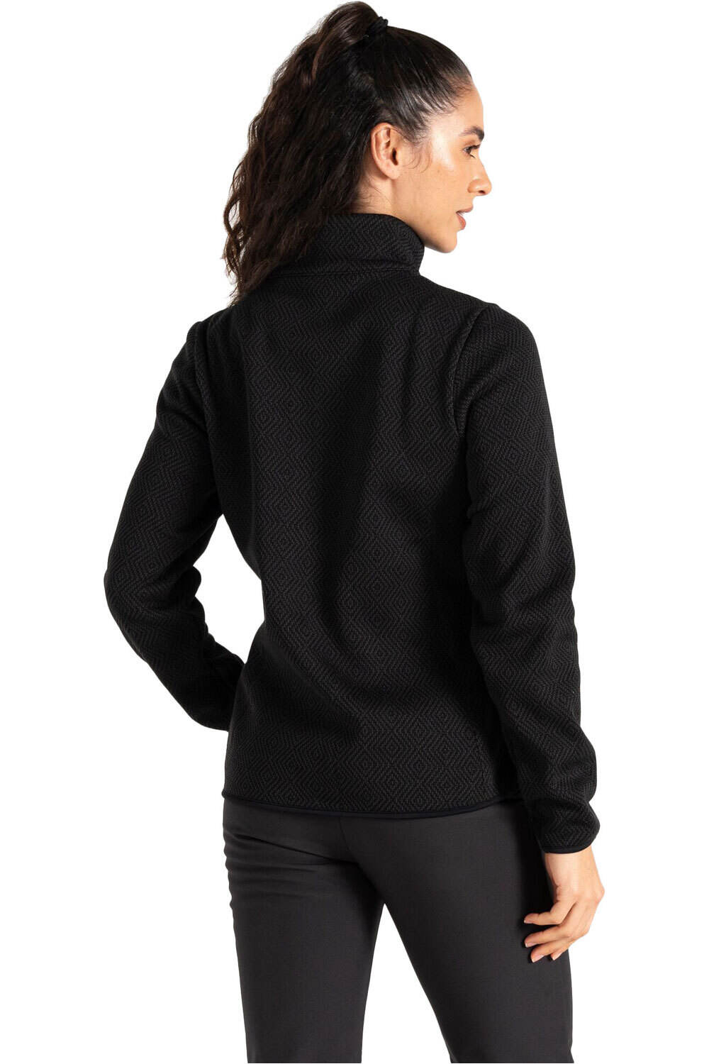 Dare2b forro polar mujer Descend Sweater vista trasera