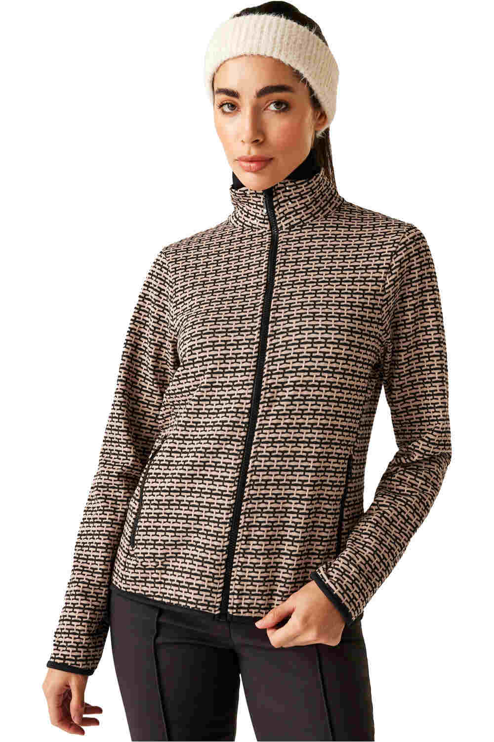 Dare2b forro polar mujer DescendIIMlayer vista frontal