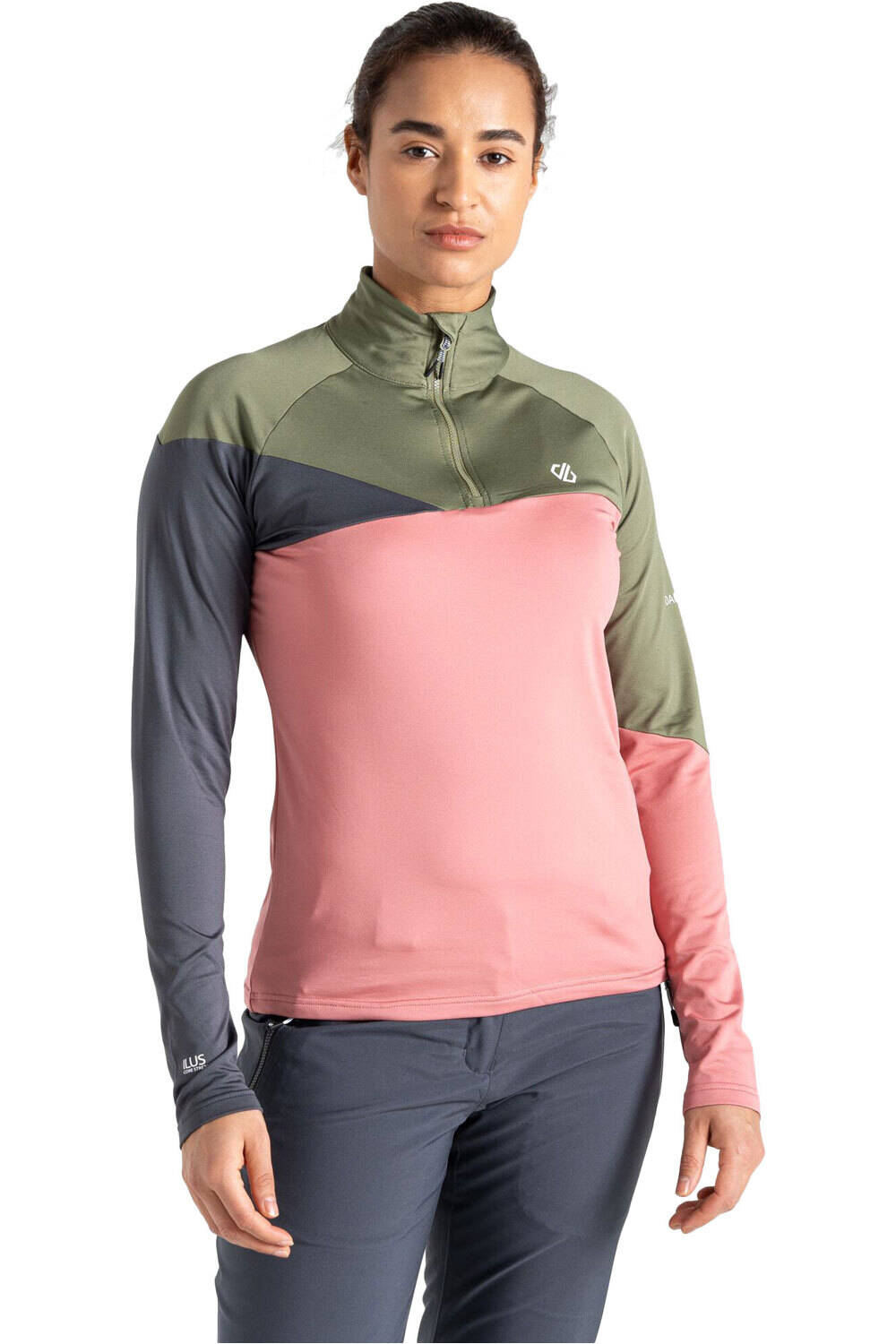 Dare2b forro polar mujer IceII Core Stretch vista frontal