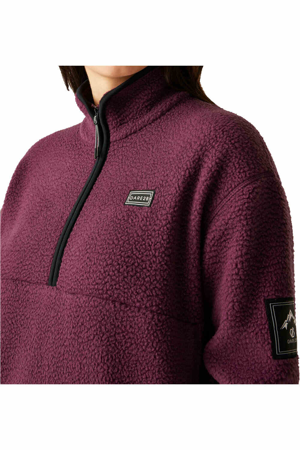 Dare2b forro polar mujer SlideOutFleece vista detalle