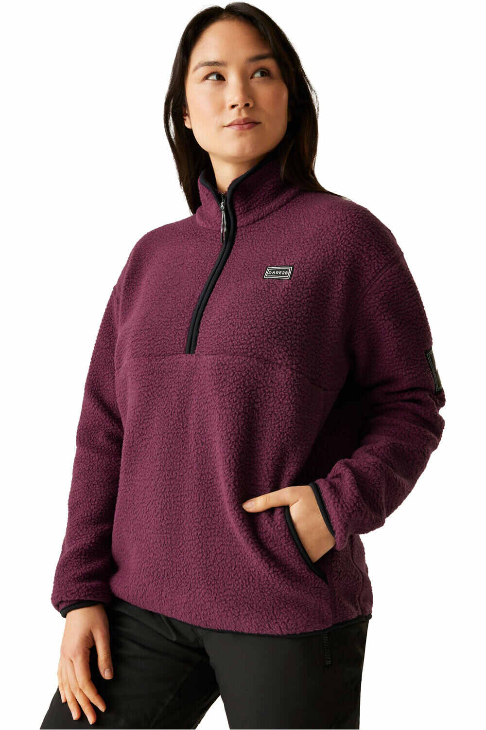Dare2b forro polar mujer SlideOutFleece vista frontal
