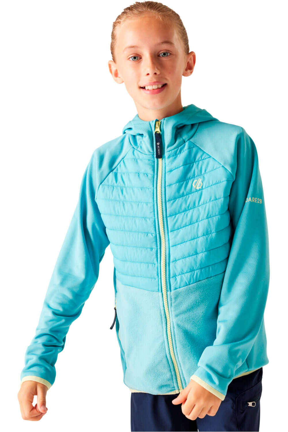 Dare2b forro polar niño KdSwitchOutHybrid vista frontal