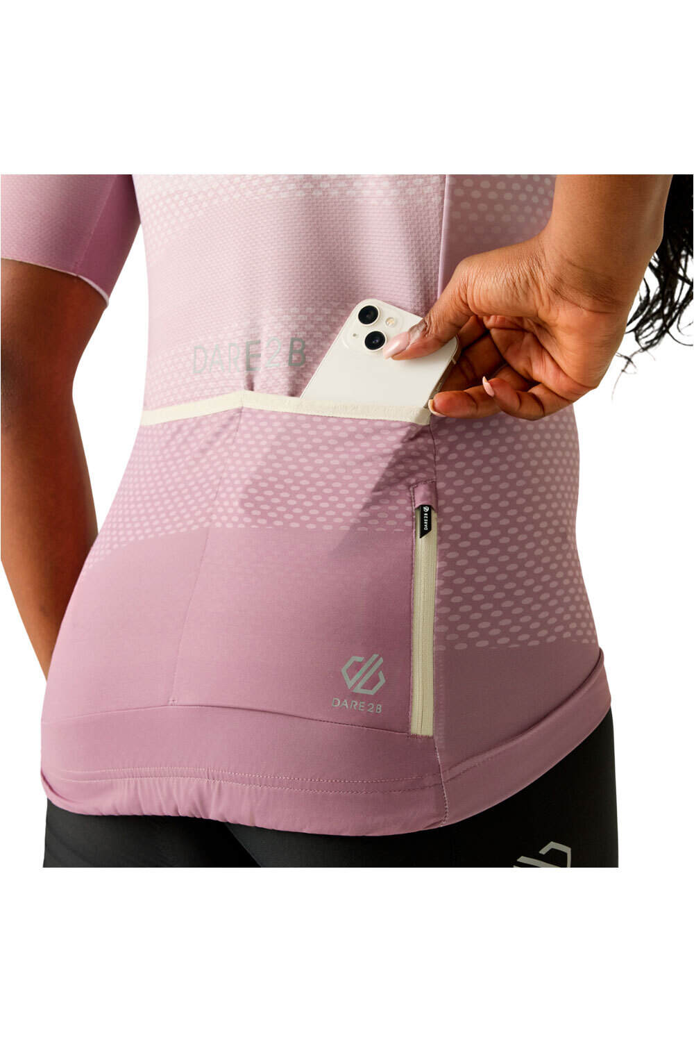 Dare2b maillot manga corta mujer LightningS/SPrint vista detalle