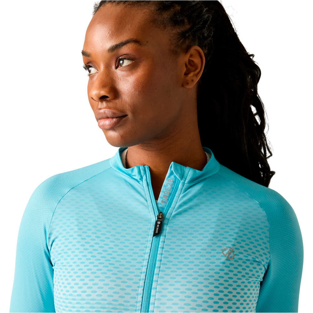 Dare2b maillot manga corta mujer LightningS/SPrint vista detalle