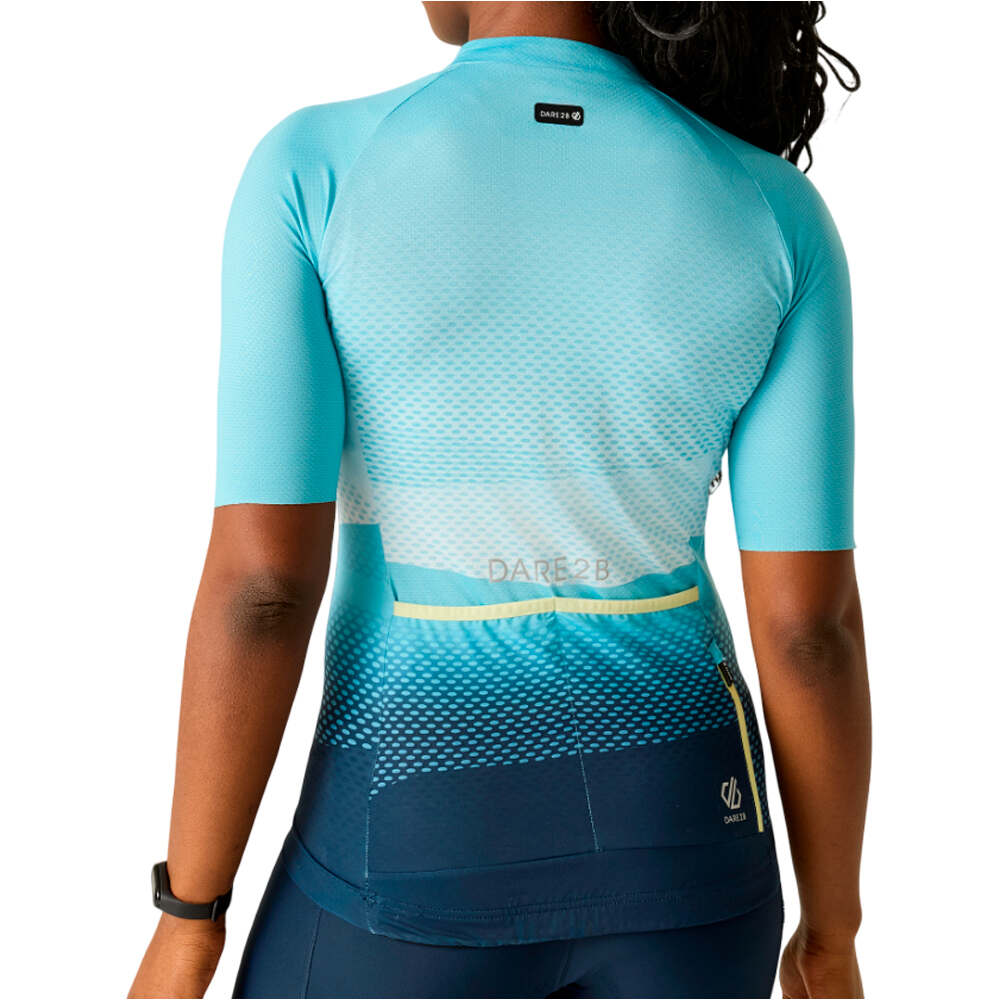 Dare2b maillot manga corta mujer LightningS/SPrint vista trasera