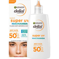 Delial protección solar facial Anti imperfecciones Niacinamida vista frontal